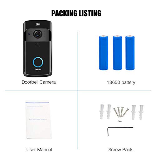 6 Doorbell+Wireless+Waterproof+Security+Real+Time