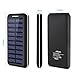 Battery Pack AKEEM Portable Charger 22000mAh External Battery Power Bank with Dual Input Port and Solar charger, 3 USB Ports for iPhone, iPad, Samsung Galaxy, Android and other Smart Devices