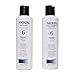 Nioxin System 6 Cleanser and Scalp Therapy Duo Kit 150 Ml Each