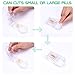 Pill Organizer Pill Splitter,Splaks Weekly Portable Pill Box Travel Planner,7 Day Case Dispenser with Pill Cutter Moisture-Proof Large Compartments for Daily Fish Oils,Supplements,Vitamins Medication