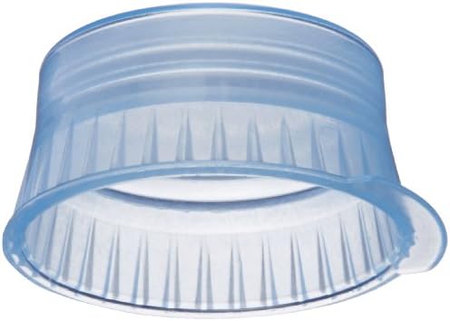 PlatinumCode 88032B 16mm Cap for 16mm Glass Tubes, Blue (Bag of 1000)