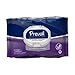 Prevail Premium Quilted Soft Pack Adult Washcloths, Unisex Adult Disposable Incontinence Wipes for Men & Women, 12