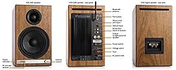 Audioengine HD6 Premium 24 Bit Bookshelf Speakers