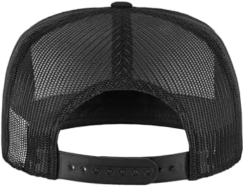 6606-RetroTrucker, Cappellino da Baseball Unisex - Adulto, Nero (Nero 6606), Taglia Unica