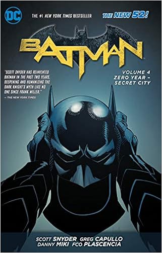 Amazon Com Batman Vol 4 Zero Year Secret City 8601419562046 Snyder Scott Capullo Greg Books