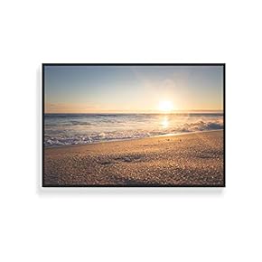 Framed Canvas Wall Art for Living Room, Bedroom Seaside Canvas Prints for Home Decoration Ready to Hang - 16x24 inches