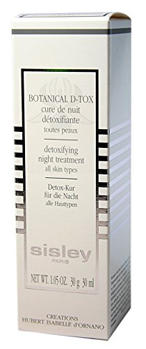 Sisley Botanical D-Tox Detoxifying Night Treatment, 1.05 Fluid Ounce