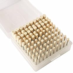 Ettonsun 100Pcs Polishing Buffing Wheels Wool Felt