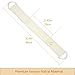 Back Scrubber For Shower by DigHealth, Body Sponge with Natural Loofah for Men and Women