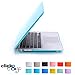 Valawy - Newest Version 13-inch Romantic Blue Rubberized Hard Case for MacBook Air 13.3