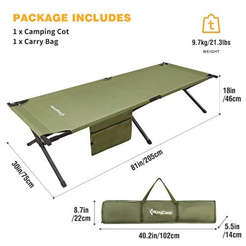 oversized camping cot