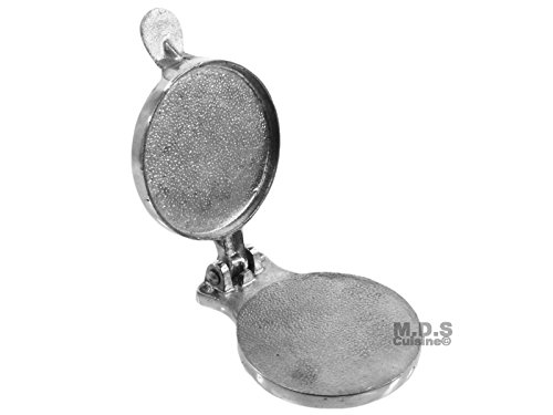 Gordita and Sope Press Hamburger Patty Press Aluminum 4.5" Quality Flat Breads New