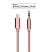 MR ZHU Braided Lightning to 3.5mm Male Jack Headphone Adapter Aux Cable For iPhone7 iPhone 7 Plus