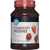 Amazon Brand - Happy Belly Strawberry Preserves, 30 Ounce