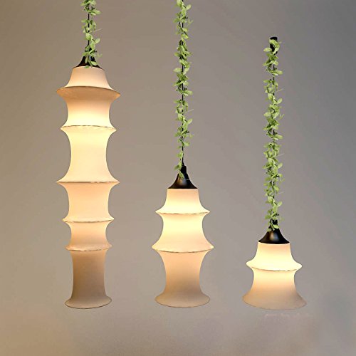 Artificial Vines, Fake Hanging Plants Silk Ivy Garlands Simulation Foliage Rattan Green Leaves Ribbon Wreath Accessory Wedding Wall Crafts Party Décor - Thumbnail 5