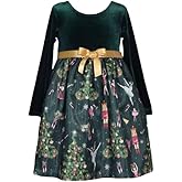 Bonnie Jean Nutcracker Dress - Holiday Christmas Dress for Toddler and Little Girls 2T-6X