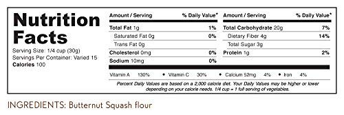 Hearthy Foods Delicious Squash Flour, Gluten Free, Non-GMO, Sixteen Ounces