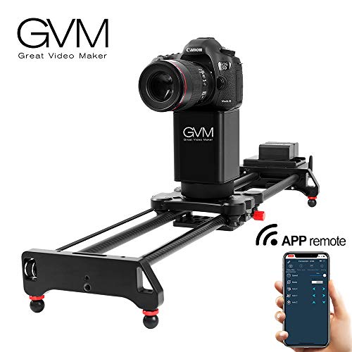 2Axis Motorize Camera Slider 32'' Electronic Video Slider 360 Degree