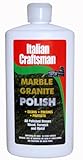 Granite and Marble Polish - Cleans and Protects - Italian Craftsman 16 oz