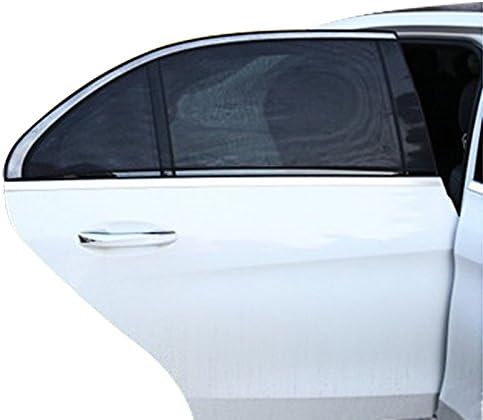 GEARANDO Car Side Window Sun Shade, Blocking over 98% Harmful UV Rays for Baby and Pet (2 Pack, Most Cars)