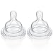 Philips AVENT BPA Free Classic Nipple, Variable Flow, 2-Count