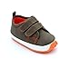 Kuner Baby Boys Girls Cotton Rubber Sole Outdoor Sneaker First Walkers Shoes (13.5cm(15-21months)) Dark Green