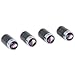 Carbon Fiber M-TECH Sports Style Car Tire wheel Valve stem caps Fit For BMW All Model 4-pcs set