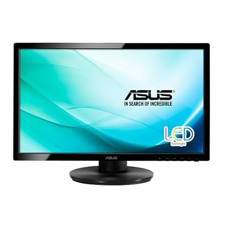 Asus VE228TL 54,6cm (21,5 Zoll) Monitor (Full HD, VGA, DVI, 5ms Reaktionszeit) schwarz