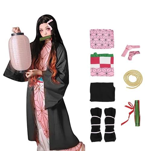 Photo 1 of Epipgale Halloween Anime Cosplay Kimono Costume Outfit Costumes for Kids Girl Adult Women (140)