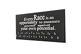 Race bib and Medal Display - Every Race is an
