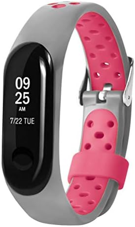 Sport Wirstband Replacement For Xiaomi Mi Band 3 Watch Band,Sansee Replacement Ventilate Sport Soft Wrist Strap Wristband For Xiaomi Mi Band 3 (Pink)