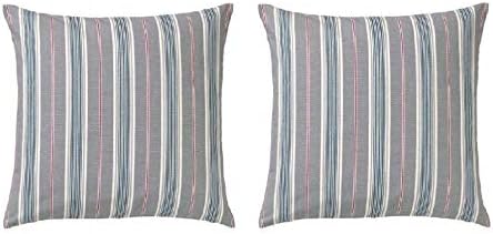 Amazon Com Ikea Pack Of 2 Daggvide Striped Cushion Or Throw