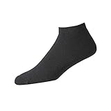 FootJoy ComfortSof Men's Sport Socks (3 Pair) Black 7-12
