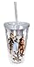 Spoontiques Wizard of Oz Cup with Straw, Clear
