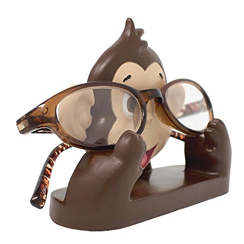 JewelryNanny Fun Animal Eyeglass Holder Stand for Kids Women Securely