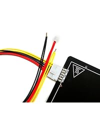 Plataforma PCB HICTOP MK3 3MM para calentar la cama, de aluminio para impresora 3D Reprap de 200 watts 12 voltios + cableado