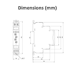 CNAODUN Multifunction Time Relay HYCRT8-M2