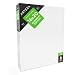 Arteza 16x20&rdquo; Stretched White Blank Canvas, Bulk Pack of 6, Primed, 100% Cotton for Painting, Acrylic Pouring, Oil Paint & Wet Art Media, Canvases for Professional Artist, Hobby Painters & Beginner