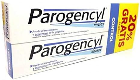 Parogencyl. Dentifrica Paste Encias Pack, 125 ml (Pack of 2), 250 ml, Blanco, 250 ml (Pack of 1)