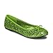 Funtasma Women's Star-16G Flat,Lime Green,7 M US