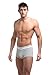 Italian Designed Trunks 2 Pack KRONIS Mens Underwear Premium 180gsm Cotton, Medium, Black + Marble Grey