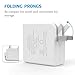 MoKo 29W USB-C Power Adapter, Portable Type-C Charging Port Wall Charger Converter for Apple New Macbook 12-Inch 2015 Computer Laptop, White