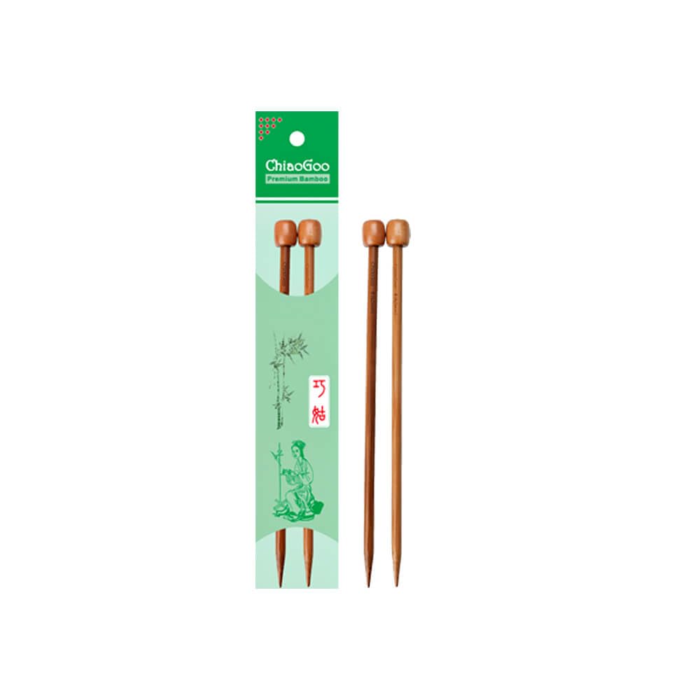 ChiaoGoo Single-Pointed Needle Bamboo 33cm 3.50mm PTN - 1pc