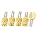 Uxcell a11053100ux0307 5pcs SMA Male Connector Straight Crimp RG316 RG174 Rf Adapter Connector (Pack of 5)