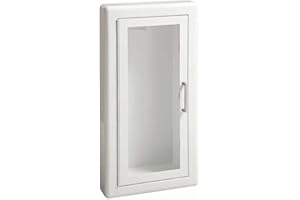 JL Industries 1017F10 Ambassador Cabinet-Full Glazing Door-Primed Steel-Semi Recessed-3in Round Edge by JL Industries