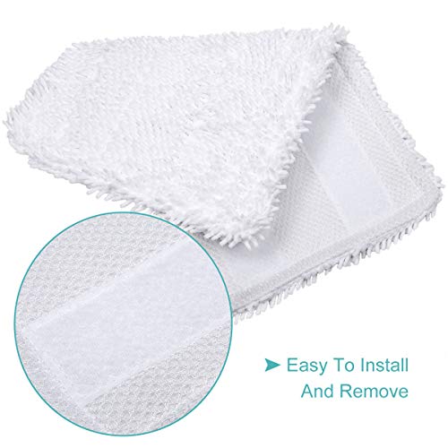 KEEPOW 6 Pack Steam Mop Replacement Pads for Shark Easy Spray Steam Mop