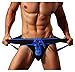 Arjen Kroos Men's Athletic Supporter Performance Jock Strap Sports Underwear,Blue,Medium/31.5-33.8 inch