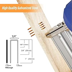 SITLDY 2800-Count 18 Gauge 1/4" Narrow Crown