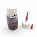 XMASIR Multi Purpose Precision Applicator Bottles, 1 Oz. Glue Squeeze Bottle Set with 2 Caps and 16 Needle Tips for Oil, Liquids, Paint Quilling Craft