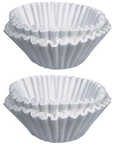 Tupkee Coffee Filters 8-12 Cups, Basket Style, White Paper, Chlorine Free Coffee Filter, 1400 Count - Thumbnail 2